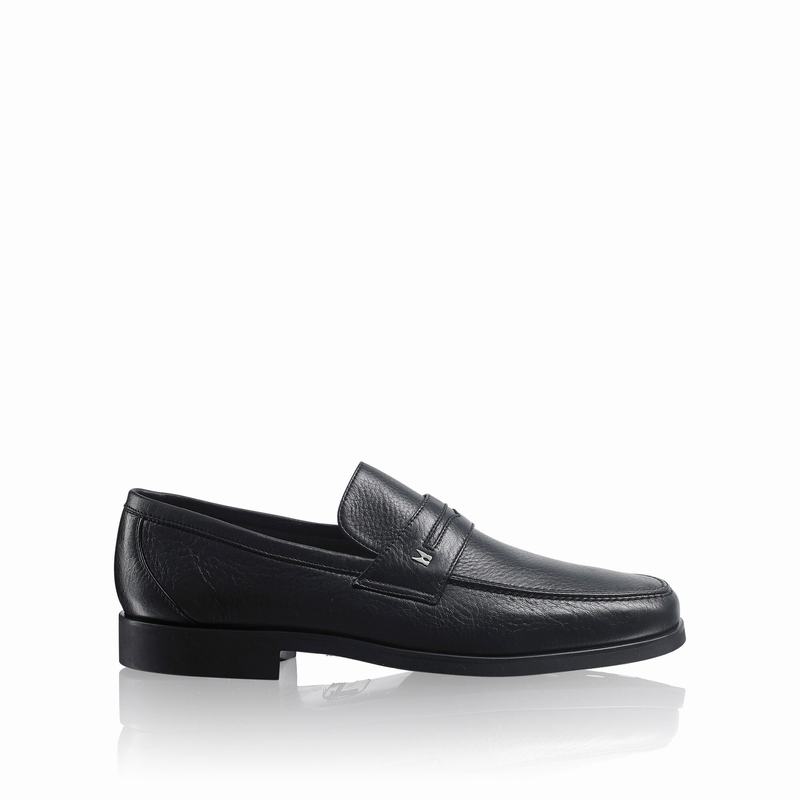 Russell & Bromley Rapido Luxury Moccasin Men's Black [MUN975OX]